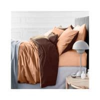 Постельное белье MirSon King Size Сатин Premium 0165+0211 Cappuccino 220х240 (2200001169555)