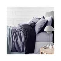 Постельное белье MirSon King Size Сатин Premium 0251+0240 Smoke 220х240 (2200001169685)