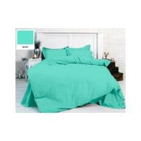 Постельное белье MirSon Бязь Premium Mint 143х210х2 (2200000950741)