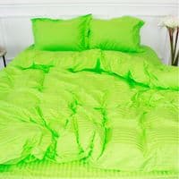 Постельное белье MirSon SatinStripe 30-0016LightGreen 200х220 Евро (2200005253670)