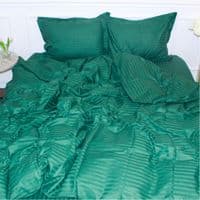 Постельное белье MirSon SatinStripe 30-0017Green 143х210 Семейный (2200005254110)