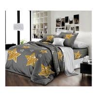 Постельное белье MirSon Бязь 17-0422-1 Golden Star 110х140 (2200004091990)