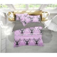 Постельное белье MirSon Бязь 17-0516 Noble deers pink Детский (2200003644357)