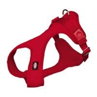 Шлей для собак Trixie Soft нейлоновый S-M 35-60 см/20 мм красный (4047974162835)