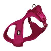 Шлей для собак Trixie Soft нейлоновый S-M 35-60 см/20 мм фуксия (4047974162880)
