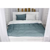 Постельное белье MirSon Велюр Winter Frost 28-0001 + 28-0005 Snowdrop Velvet 175х210 (2200004004235)