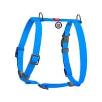 Шлей для собак WAUDOG Waterproof анатомическая Н-образная S голубая (32942)
