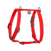 Шлей для собак WAUDOG Waterproof анатомическая Н-образная S красная (32943)