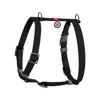 Шлей для собак WAUDOG Waterproof анатомическая Н-образная S черная (32941)