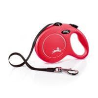 Поводок для собак Flexi Classic L лента 5 м (красный) (4000498032305)