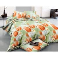 Постельное белье MirSon Сатин 22-1287 Tulips Евро (2200003597356)