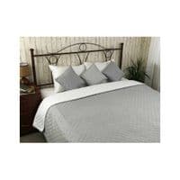 Флисовое одеяло White Grey 150х212 см (360.52U_White Grey)