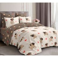 Постельное белье MirSon Бязь 17-0566 Pug-dog (2200004268774)