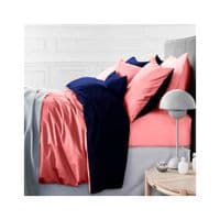 Постельное белье MirSon King Size Сатин Premium 0132+4052 Delphinium 220х240 (2200001169524)