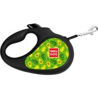 Поводок для собак WAUDOG R-leash Авокадо светоотражающая лента L 5 м (8126-0048-01)