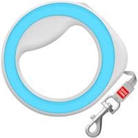 Поводок для собак WAUDOG R-leash светоотражающая лента XS-M до 40 кг 2.9 м голубые (81272)