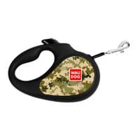 Поводок для собак WAUDOG R-leash Милитари светоотражающая лента XS 3 м (380-4026)