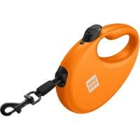 Поводок для собак WAUDOG R-leash с контейнером для пакетов L до 40 кг. 5 м оранжевый (26294)
