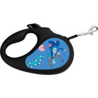 Поводок для собак WAUDOG R-leash "Год и Морти 3" L до 50 кг 5 м черный (8126-0282-01)