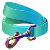 Поводок для собак WAUDOG Nylon Recycled S Ш 15 мм Д 122 см оранжевый (46624)