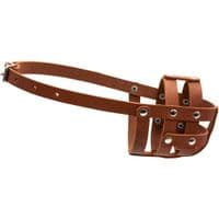 Намордник для собак Collar м'який №0 (спанієль) коричневий (06336)