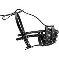 Намордник для собак Collar жесткий (мастино, бульмастиф, ротвейлер большой) черный (06201)