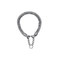 Ошейник для животных  Trixie двурядный хромированный  45 см/2.5 мм (4011905022437)