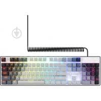 Клавіатура LORGAR AZAR 514 RGB USB UA WHITE (LRG-GK514W-UA)