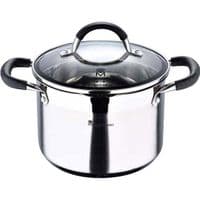 Кастрюля MasterPro Foodies collection высокая с крышкой 4 л (BGMP-1505-BK)