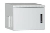 Шафа DIGITUS 19", 7U, 600x600 мм, вулична, металеві двері, 100кг максимально, IP55, сіра