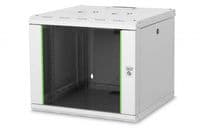 Шафа DIGITUS 19", 9U, 600x600 мм, Wall Mounting Unique, сіра