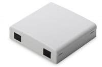 Настінна розетка DIGITUS Wall Outlet (FTTH) for 2x SC Simplex/LC Duplex