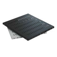Полиця MIRSAN 19", 1U, для шафи глибиною 800 мм, сіра