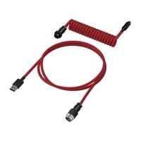 Кабель заряджання/синхронізації HyperX USB-A > USB-C, спіральний, 1.37м, чорний