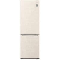 Холодильник LG з нижн. мороз., 186x60х68, холод.відд.-234л, мороз.відд.-107л, 2дв., А+, NF, інв., диспл внутр., зона св-ті, бежевий