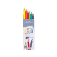 Олівці кольорові Cretacolor МЕГА Artist Studio Line 5 шт неонових + 1 графітовий МЕГА НВ (9014400277109)