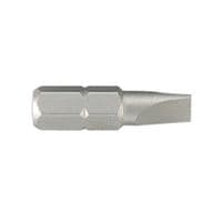 Набор бит KING TONY Sl 4 мм (1/4" х 25 мм) (102504S1)