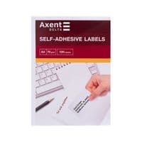 Этикетка самоклеящаяся Axent 52,5x29,7 (40 на листе) с/кл (100 листов) (D4468-A)