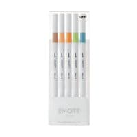 Лайнер UNI набор Emott Nature Color 0.4 мм 5 цветов (PEM-SY/5C.06NC)