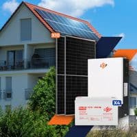 Сонячна електростанція (СЕС) 5kW АКБ 4.8kWh (гель) 100 Ah Стандарт
