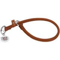 Ошейник для животных WAUDOG Soft с QR паспортом, круглый, Ш 13 мм Д 70 см корочневый (75246)