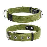 Ошейник для животных Collar Брезент двойной Ш 20 мм Д 31-41 см (6136)
