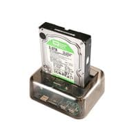 Док-станція Dynamode для 2*HDD 2,5"/3,5" SATA /IDE/SSD - USB3.0, 2 порти USB 2.0, кардрідер SD/TF/M2