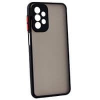 Накладка силіконова для Samsung A23 (A235), Gingle Matte Case (strong) Black
