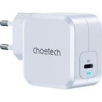 Зарядний пристрій CHOETECH GaN USB Type-C 45W, PD, QC, PPS