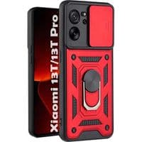 Чохол до мобільного телефона BeCover Military Xiaomi 13T/13T Pro Red (710560)