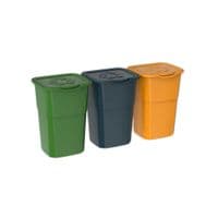 Контейнер для мусора DEA home Eco Набор для сортировки отходов 3 x 50 л (20033)