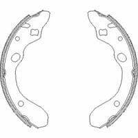 Тормозные колодки REMSA 4147.00