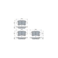 Тормозные колодки Bosch 0 986 424 839