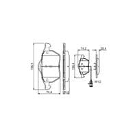 Тормозные колодки Bosch 0 986 460 937